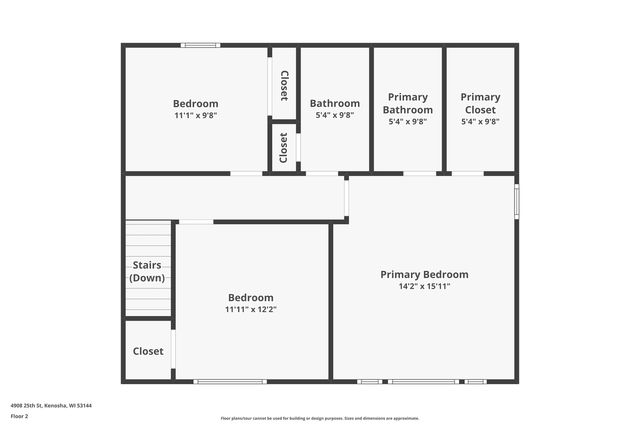 4908 25th STREET, Kenosha, WI 53144