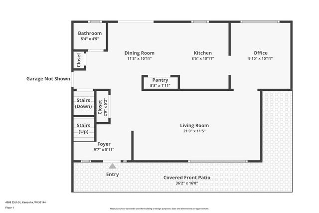 4908 25th STREET, Kenosha, WI 53144