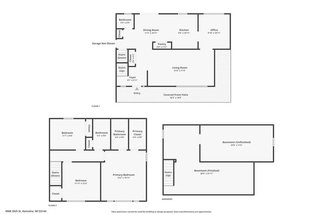 4908 25th STREET, Kenosha, WI 53144