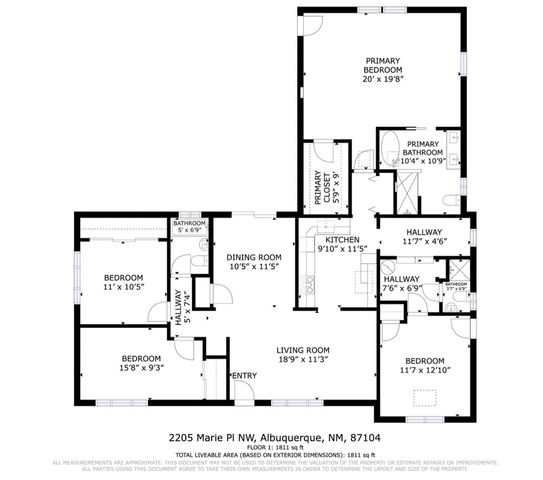 2205 Marie Place NW, Albuquerque, NM 87104