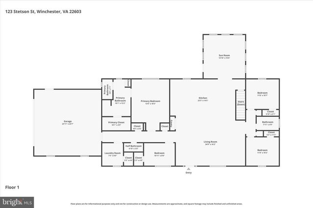 115 STETSON ST, Winchester, VA 22603