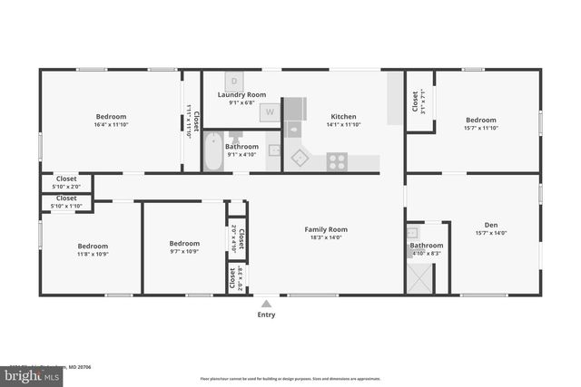 5631 ELLERBIE ST, Lanham, MD 20706