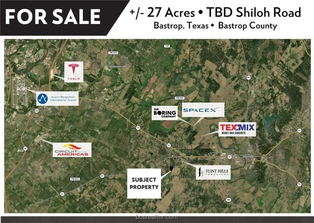 TBD (27 Acres) Shiloh Road, Bastrop, TX 78602