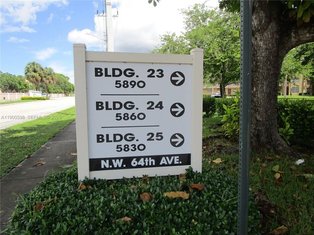 5940 NW 64 Th Avenue 109, Tamarac, FL 33319