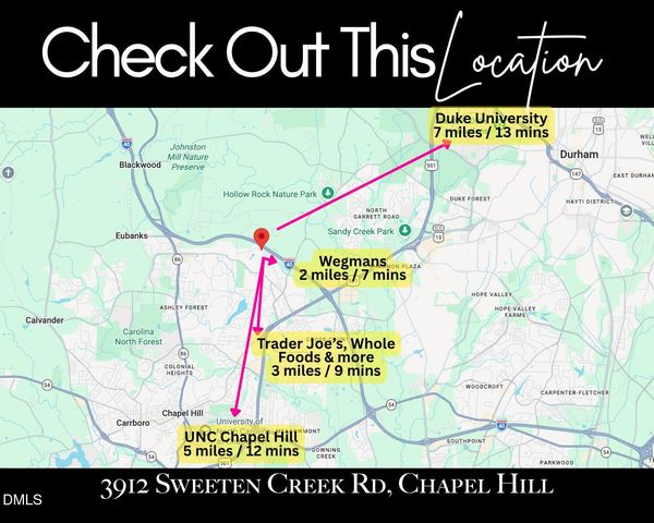 3912 Sweeten Creek Road, Chapel Hill, NC 27514
