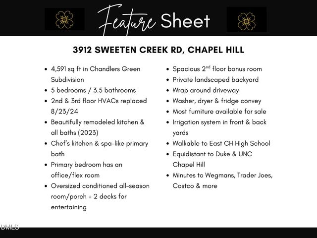 3912 Sweeten Creek Road, Chapel Hill, NC 27514