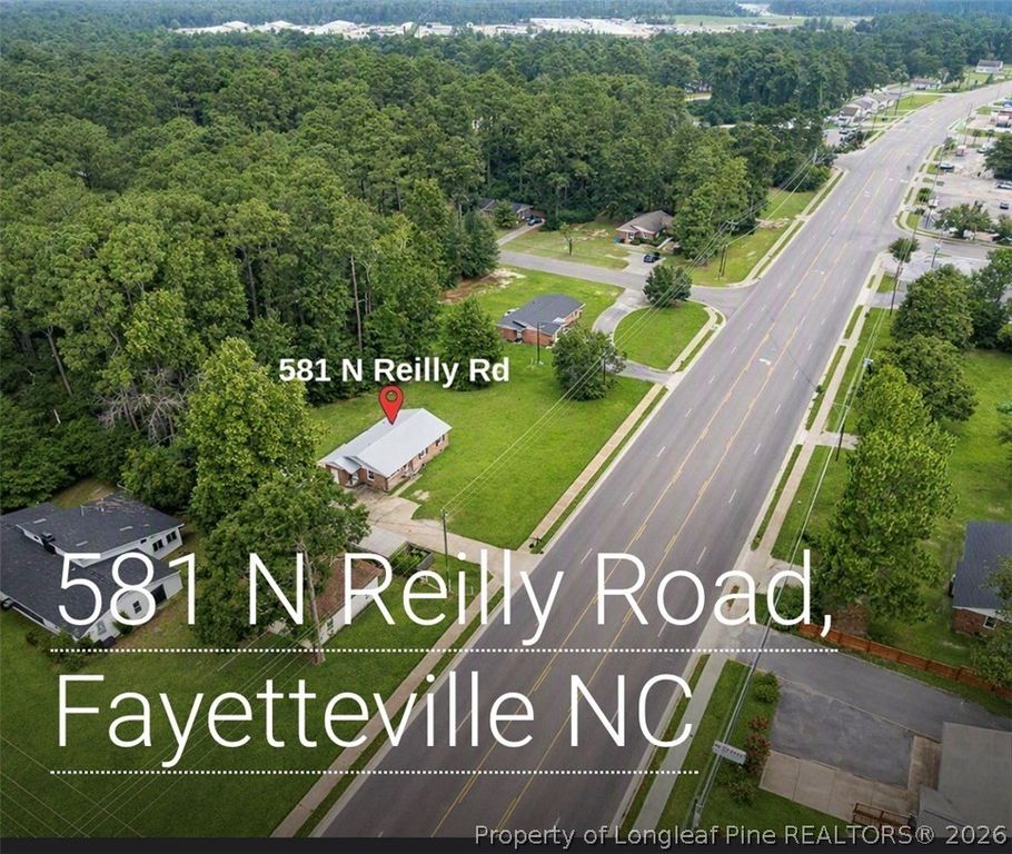 581 N Reilly Road, Fayetteville, NC 28303 — exterior