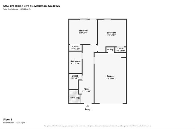 6469 Brookside Boulevard SE, Mableton, GA 30126