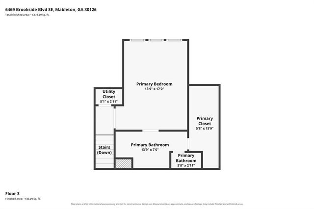 6469 Brookside Boulevard SE, Mableton, GA 30126