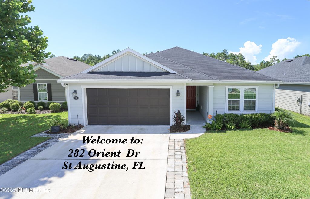 282 ORIENT Drive, St. Augustine, FL 32092