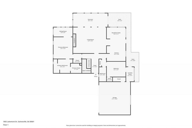 1052 Lakemont Drive, Gainesville, GA 30501