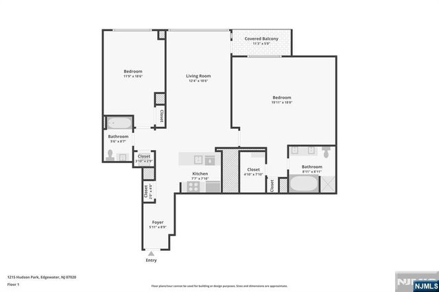 1215 Hudson Park 1215, Edgewater, NJ 07020