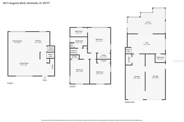 6511 AUGUSTA BOULEVARD, Seminole, FL 33777