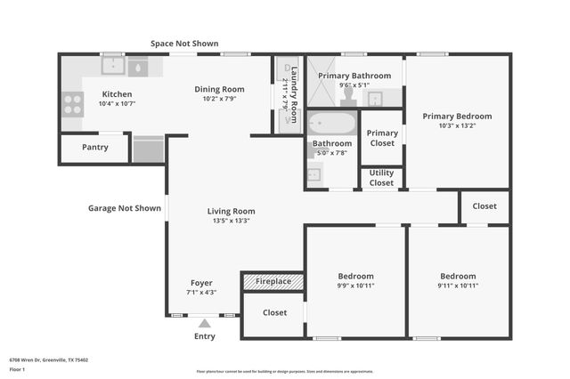 6708 Wren Drive, Greenville, TX 75402