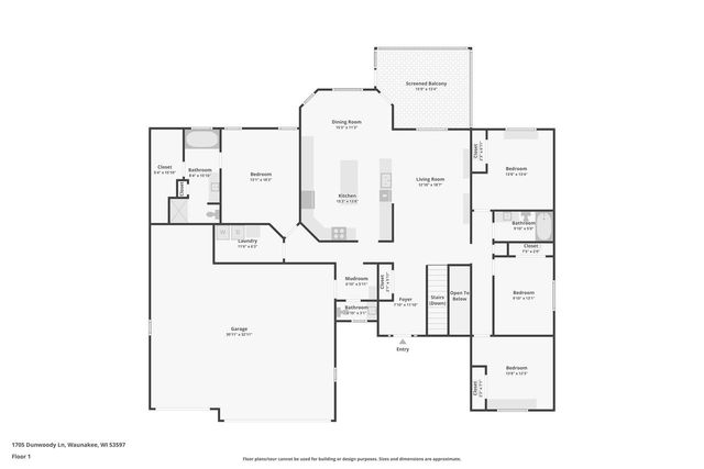 1705 Dunwoody Lane, Waunakee, WI 53597