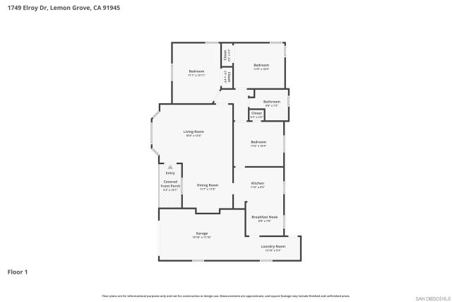 1749 Elroy Dr, Lemon Grove, CA 91945