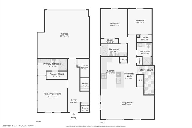 200 W 56th ST 1104, Austin, TX 78751