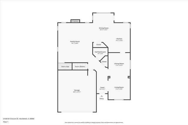 21428 W Crescent Drive, Mundelein, IL 60060