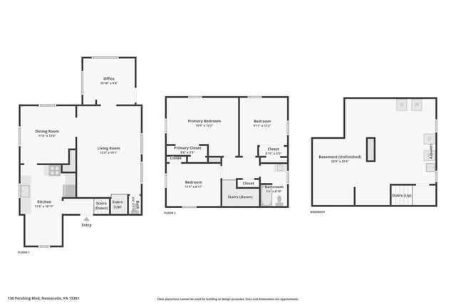 130 Pershing BOULEVARD, Nemacolin, PA 15351