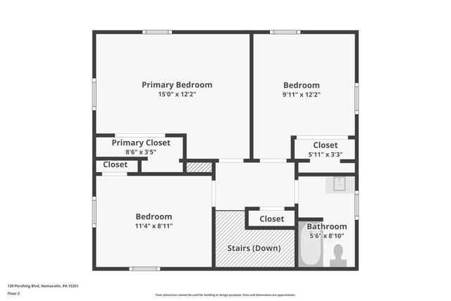 130 Pershing BOULEVARD, Nemacolin, PA 15351