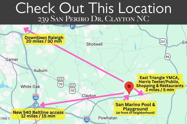 239 San Periro Drive, Clayton, NC 27527