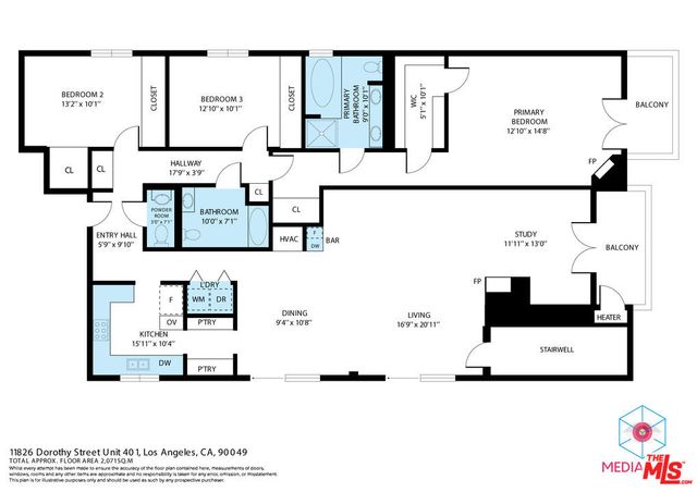 11826 Dorothy Street PH1, Los Angeles, CA 90049