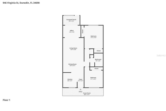 946 VIRGINIA STREET 107, Dunedin, FL 34698