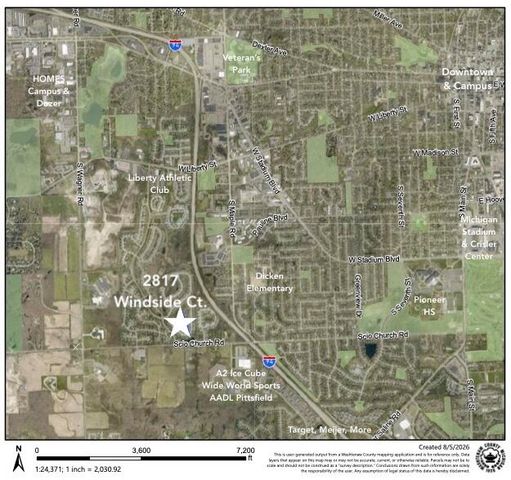 2817 Windside Court, Scio Twp, MI 48103
