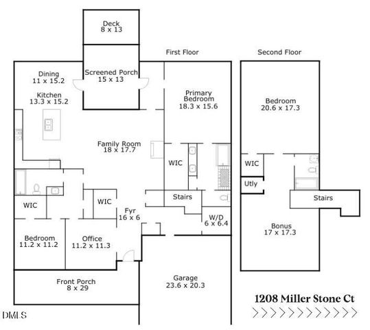 1208 Miller Stone Court, Raleigh, NC 27603
