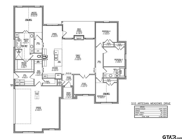 510 Artesian Meadow, Bullard, TX 75757