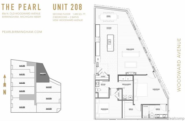 856 N Old Woodward Avenue 208, Birmingham, MI 48009