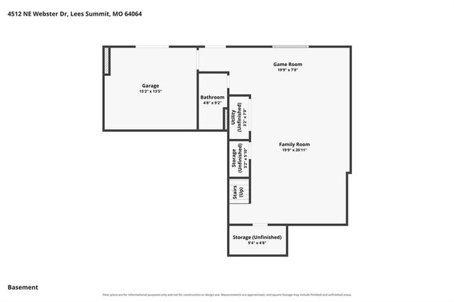 4512 NE Webster Drive, Lee's Summit, MO 64064