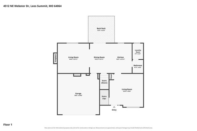 4512 NE Webster Drive, Lee's Summit, MO 64064