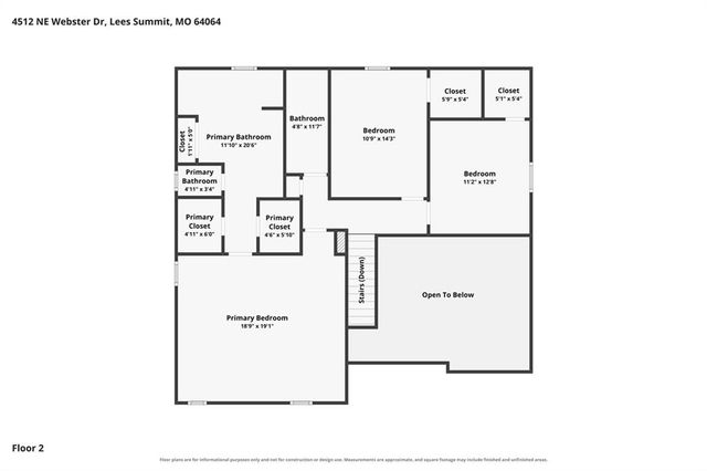 4512 NE Webster Drive, Lee's Summit, MO 64064