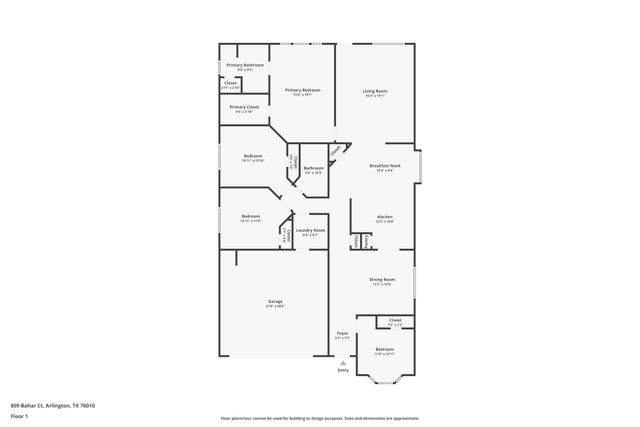 809 Bahar Court, Arlington, TX 76010