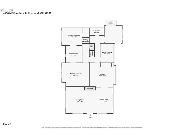 4006 Ne FLANDERS St, Portland, OR 97232