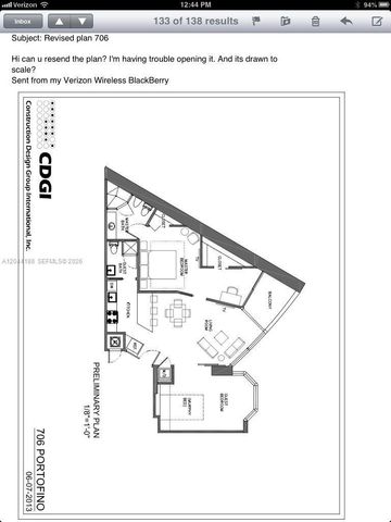300 S Pointe Drive 706, Miami Beach, FL 33139