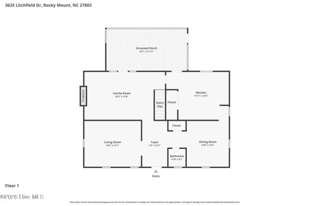3625 Litchfield Drive, Rocky Mount, NC 27803