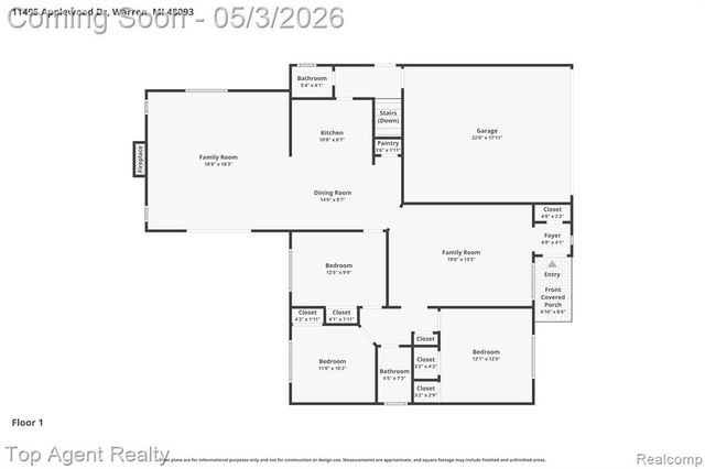 11495 Applewood Drive, Warren, MI 48093