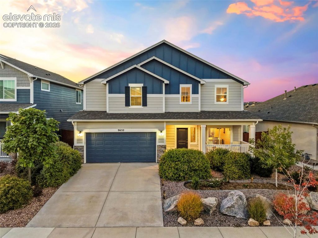 9652 Emerald Vista Drive, Peyton, CO 80831 — exterior