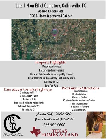 Lot 4 Ethel Cemetery Road, Collinsville, TX 76233