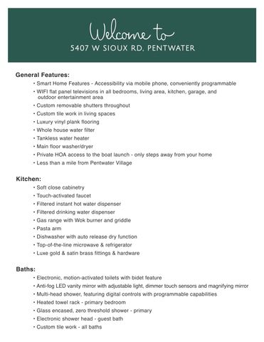 5407 W Sioux Road, Pentwater, MI 49449