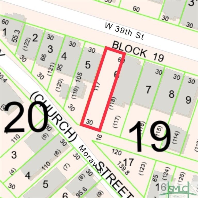 Image 1 of property listing at 817 W 39th Street, Savannah, GA 31415