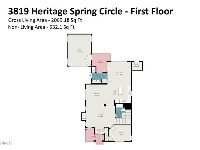 3819 Heritage Spring Circle, Wake Forest, NC 27587
