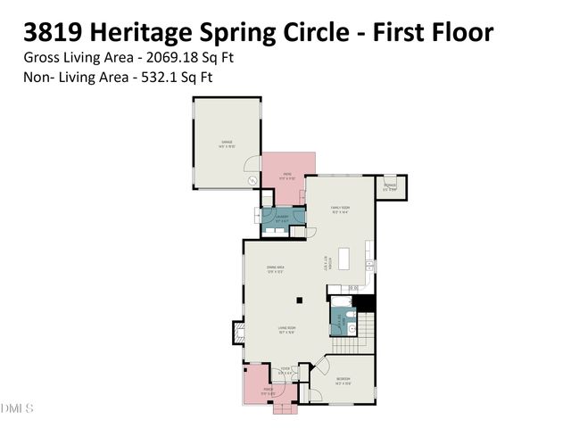 3819 Heritage Spring Circle, Wake Forest, NC 27587