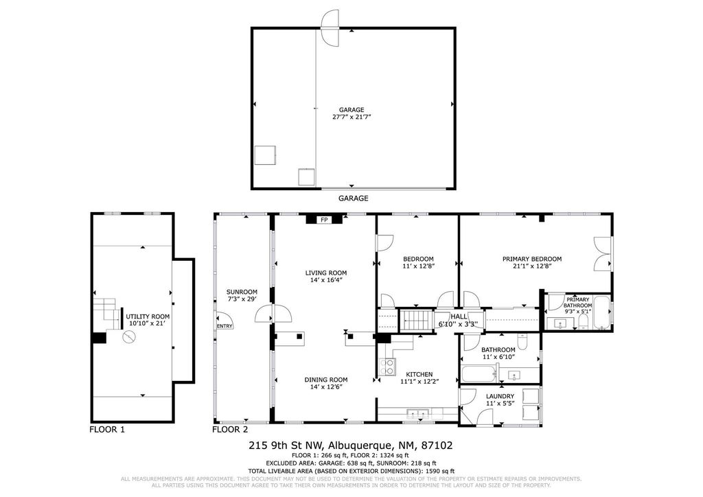 Image 47 of property listing at 215 9th Street NW, Albuquerque, NM 87102