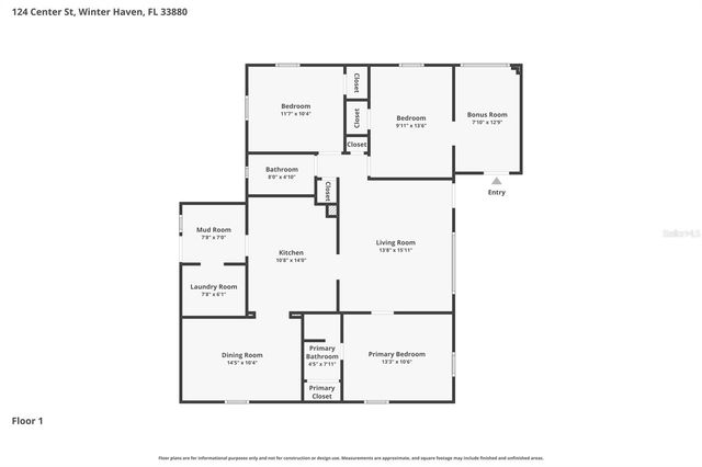 124 CENTER STREET, Winter Haven, FL 33880