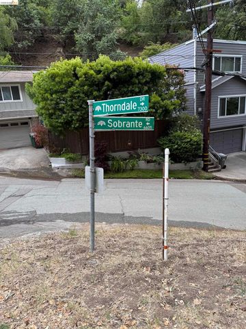 7243 Thorndale Drive, Oakland, CA 94611