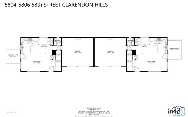 5806 58th Street 5804, Clarendon Hills, IL 60514