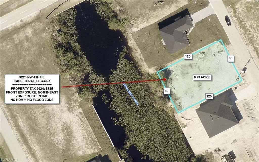 3226 NW 4th PL, CAPE CORAL, FL 33993 — exterior